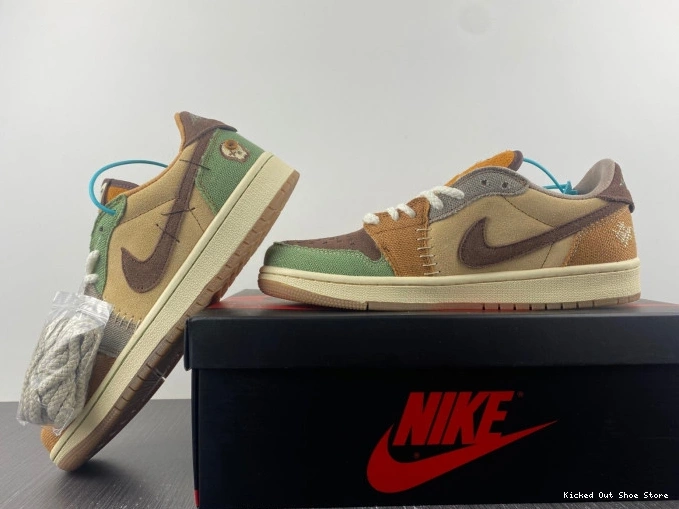 Kick Theory OG Low 1 Jordan Retro Williamson Voodoo DZ7292-200 Zion 0713